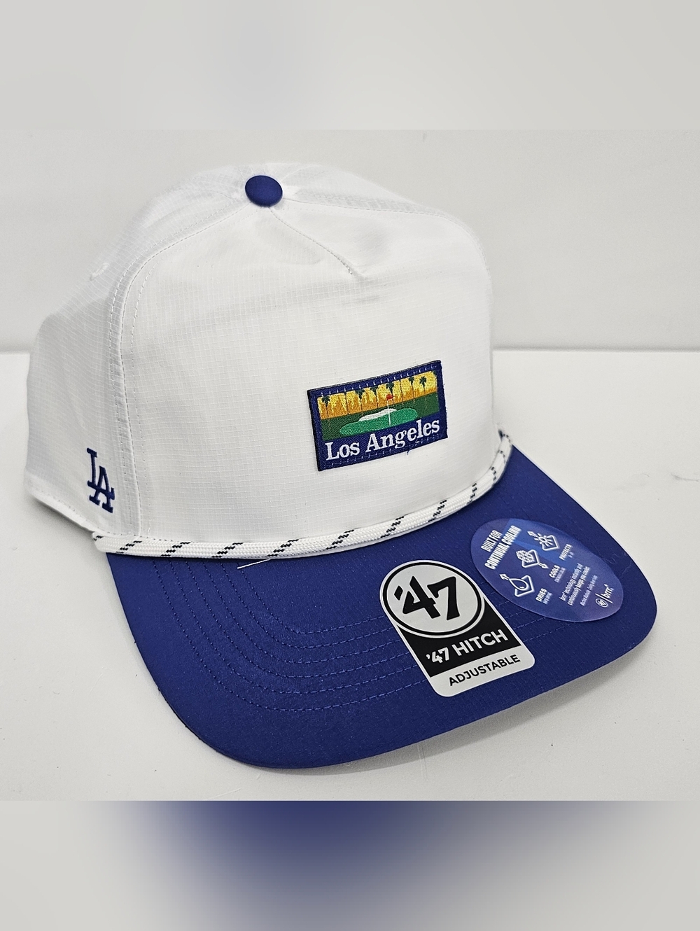 Los Angeles Dodgers '47 Vacation Hitch Adjustable Snapback Hat w/Brrr Technology
